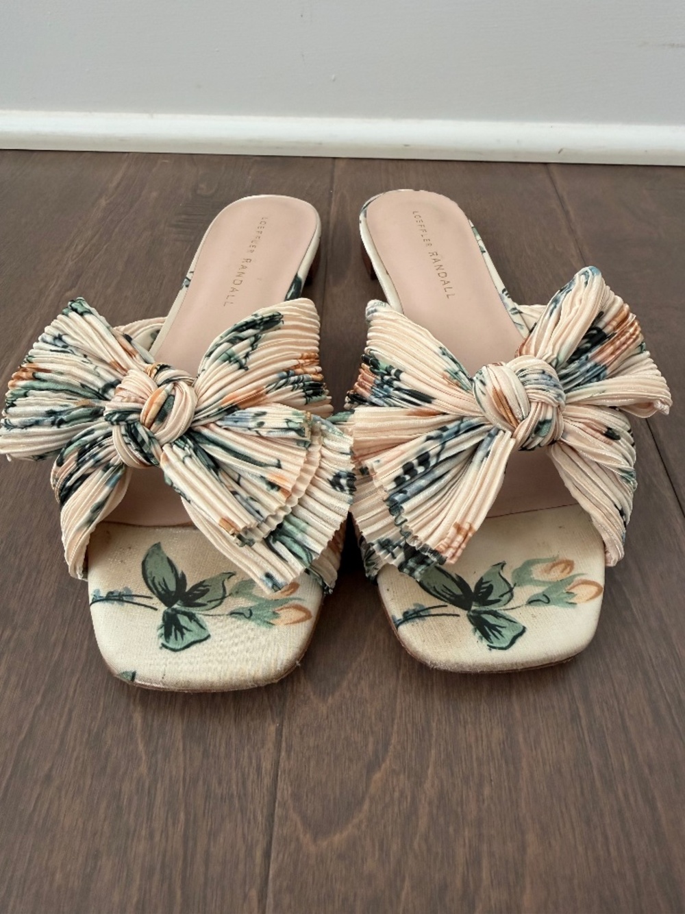 Loeffler Randall Flat Sandals – Used, Good Condition